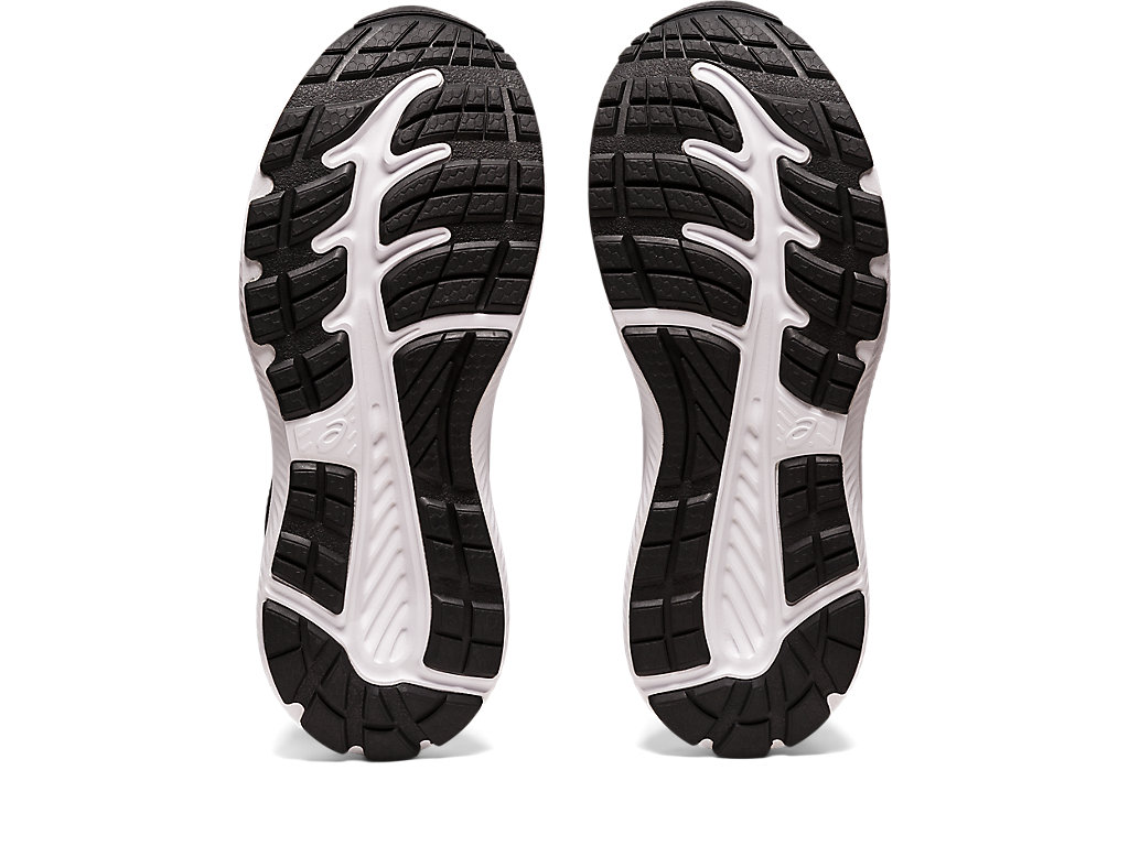 Kids' Asics Contend 8 Grade School Running Shoes Black / White | 8731-KJCZW