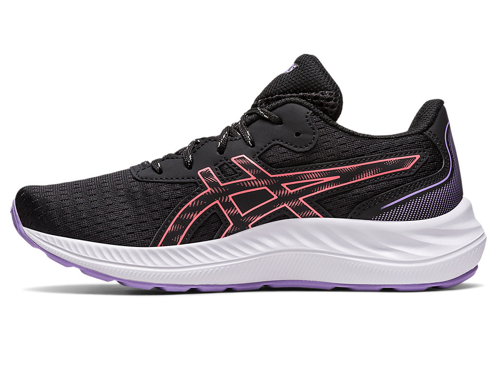 Kids' Asics Gel-Excite 9 Grade School Running Shoes Black | 5987-TCRZI