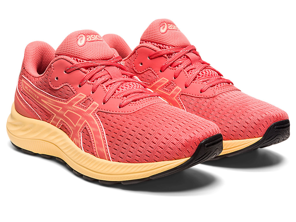 Kids' Asics Gel-Excite 9 Grade School Running Shoes Rose | 8146-IEHJP