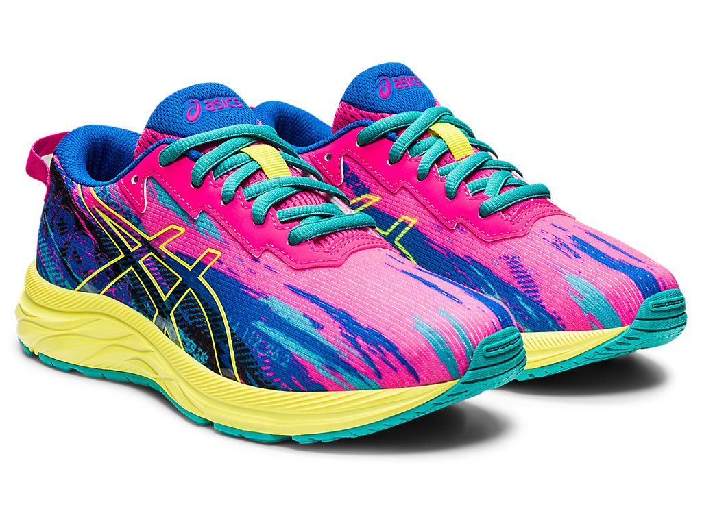 Kids' Asics Gel-Noosa Tri 13 Grade School Running Shoes Pink | 7635-ANHBU