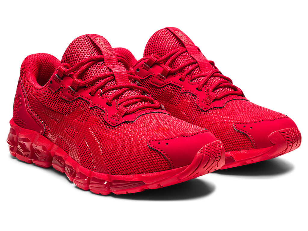 Kids' Asics Gel-Quantum 360 6 Grade School Sneakers Red / Red | 1792-OHMED