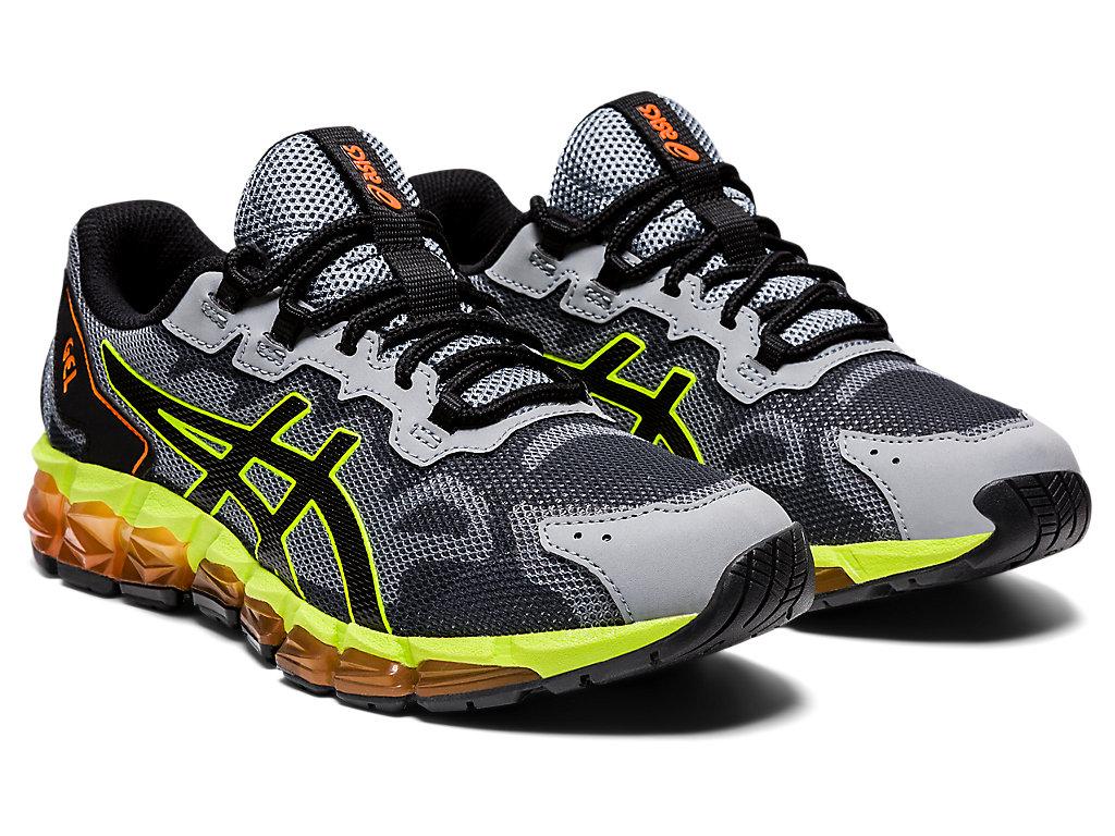 Kids' Asics Gel-Quantum 360 6 Grade School Sneakers Black | 5206-JWLSC