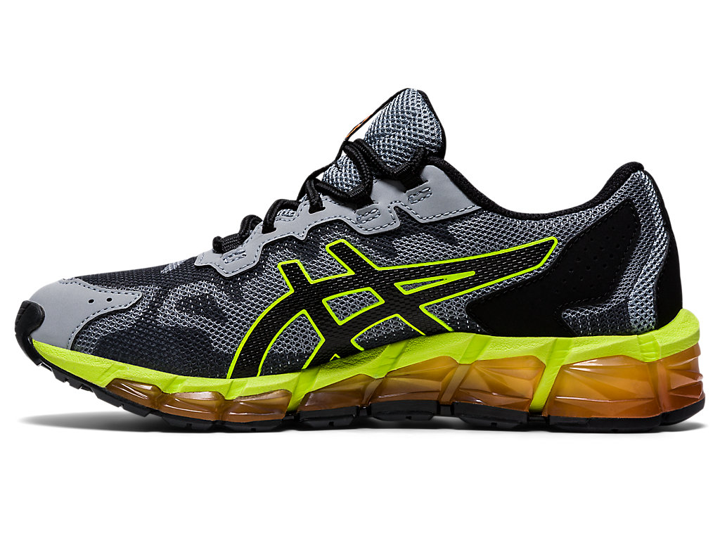 Kids' Asics Gel-Quantum 360 6 Grade School Sneakers Black | 5206-JWLSC