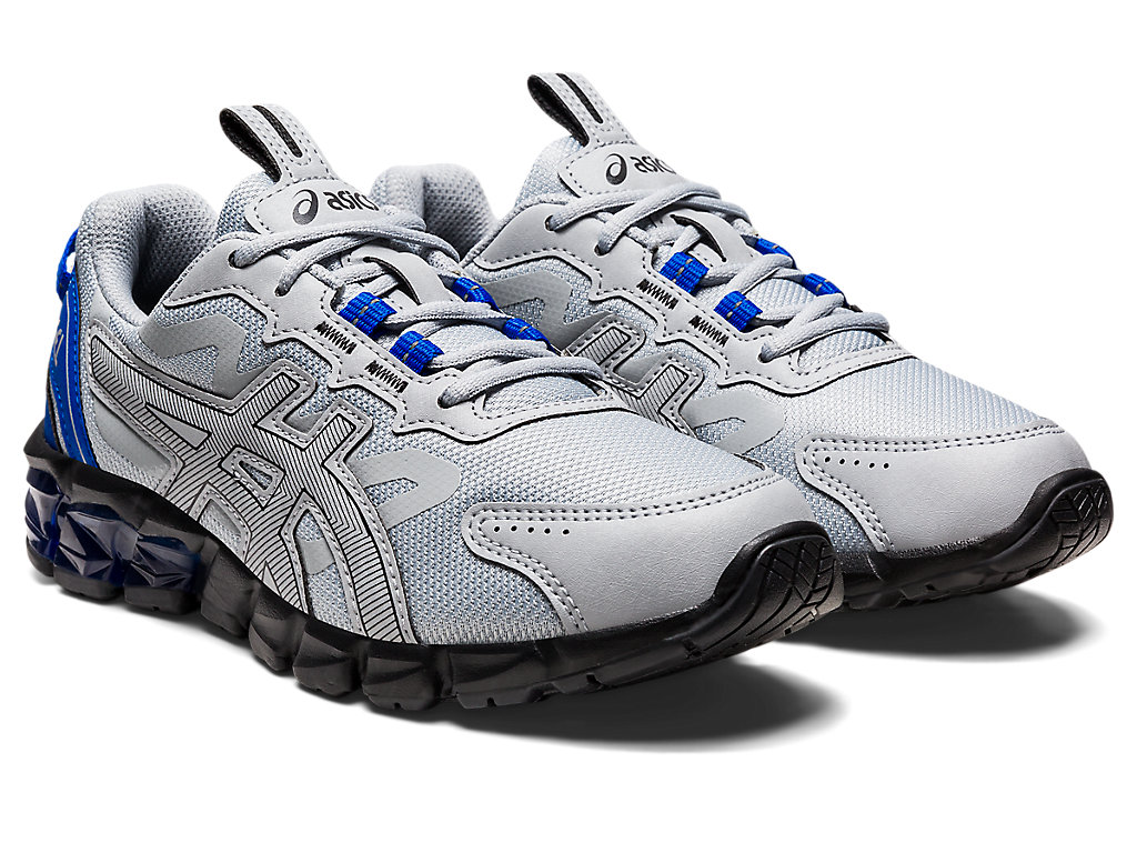 Kids' Asics Gel-Quantum 90 3 Grade School Sneakers Grey / Black | 0948-NXLYK