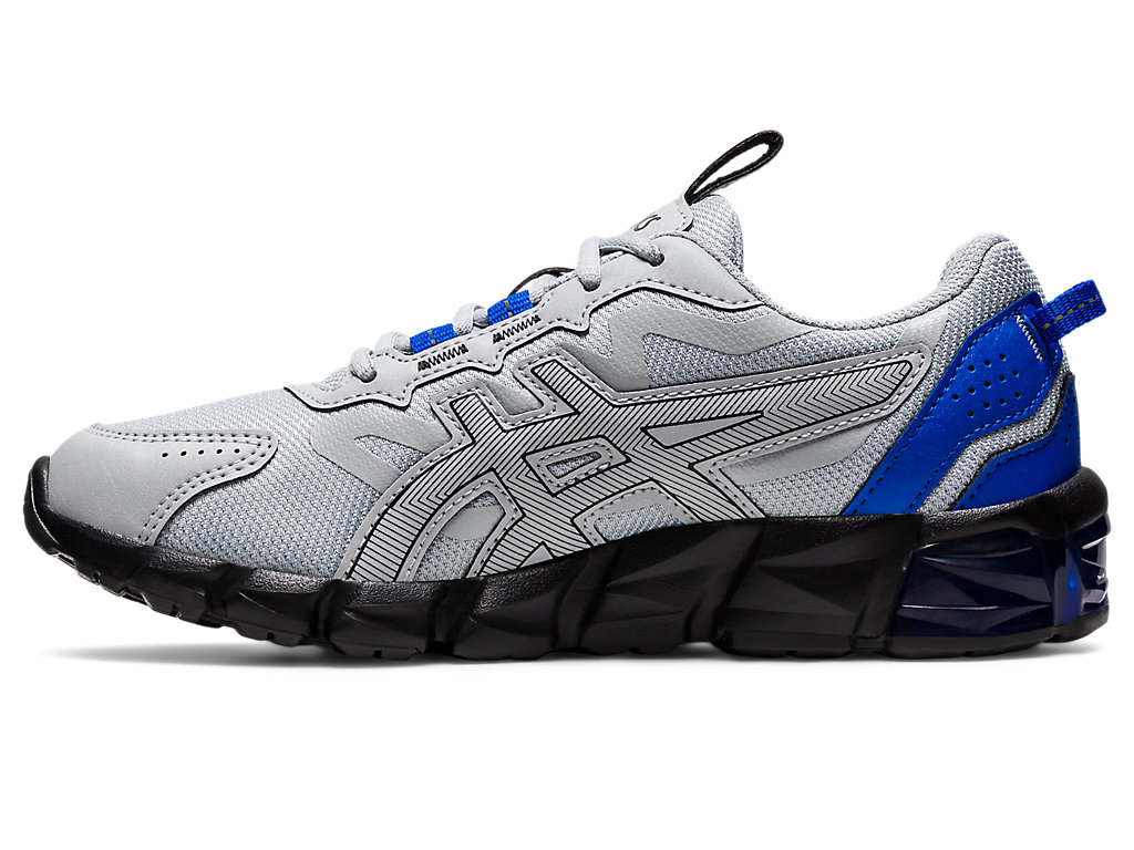 Kids' Asics Gel-Quantum 90 3 Grade School Sneakers Grey / Black | 0948-NXLYK