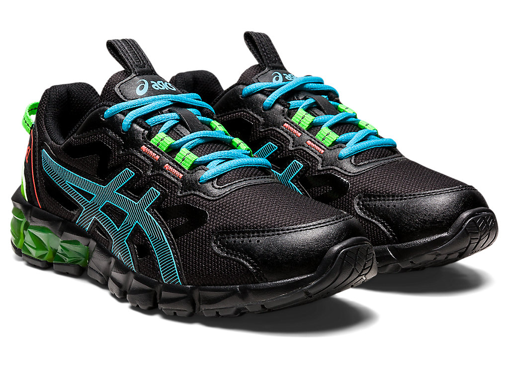 Kids' Asics Gel-Quantum 90 3 Grade School Sneakers Black | 9056-AUEWX