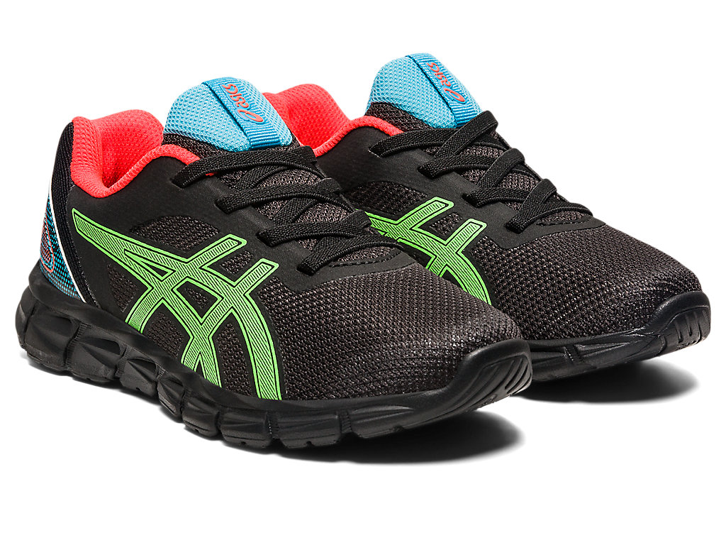 Kids' Asics Gel-Quantum Lyte Ii Pre-School Sneakers Black / Green | 9418-OQCFR