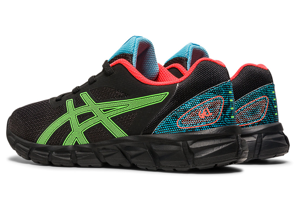 Kids' Asics Gel-Quantum Lyte Ii Pre-School Sneakers Black / Green | 9418-OQCFR