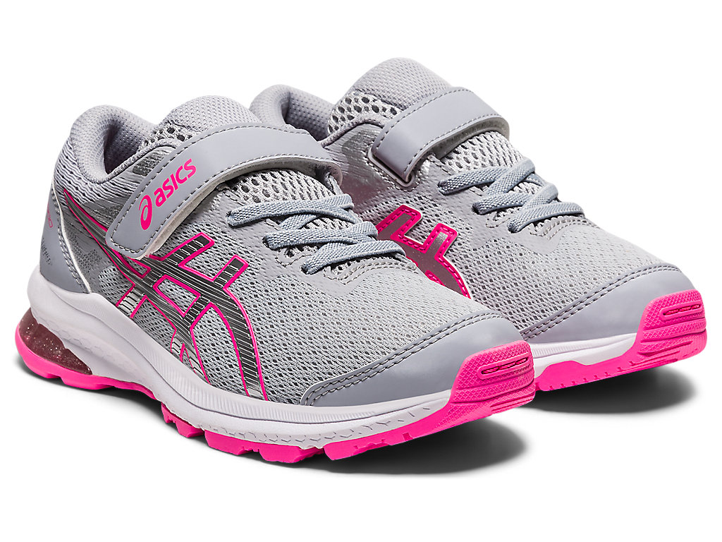 Kids' Asics Gt-1000 10 Pre-School Running Shoes Grey / Silver | 7105-RCXSG