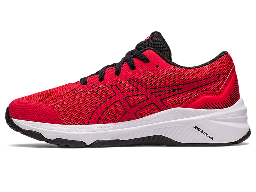 Kids' Asics Gt-1000 11 Grade School Running Shoes Red / White | 5236-AEOXN