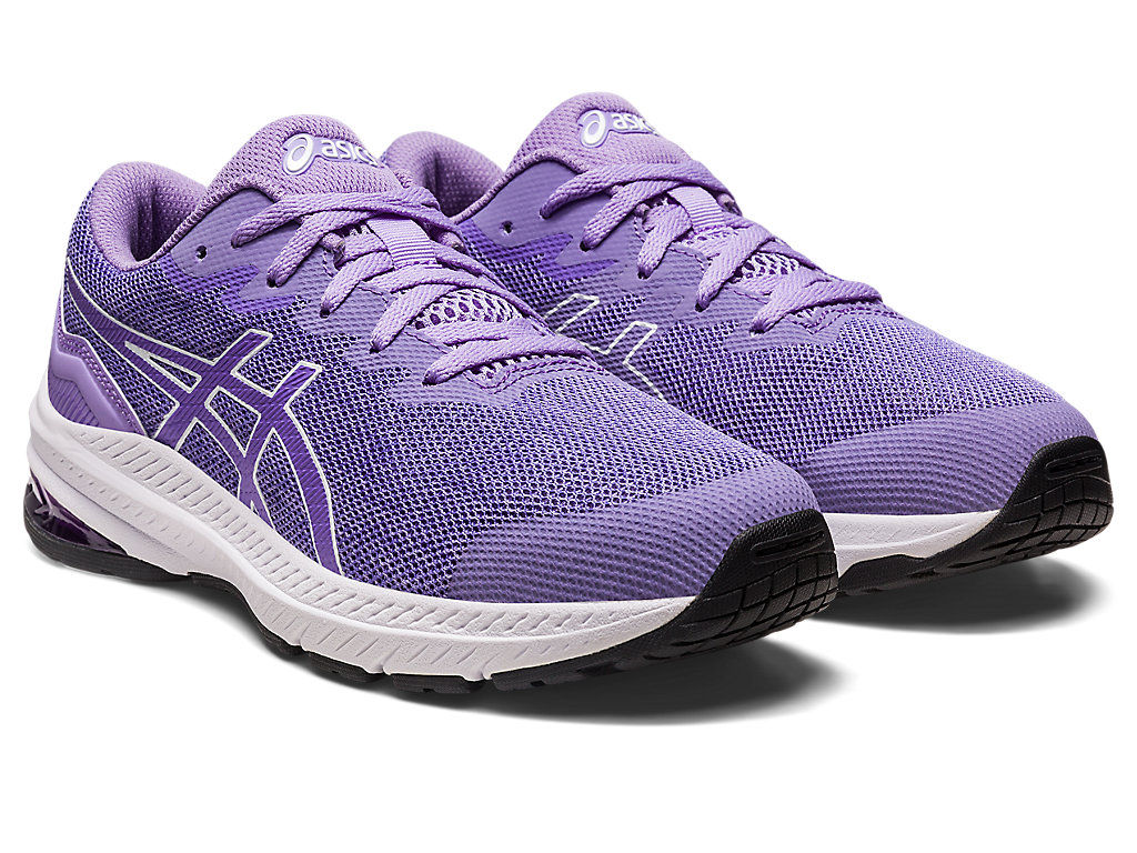 Kids' Asics Gt-1000 11 Grade School Running Shoes Purple | 6923-IYQDU