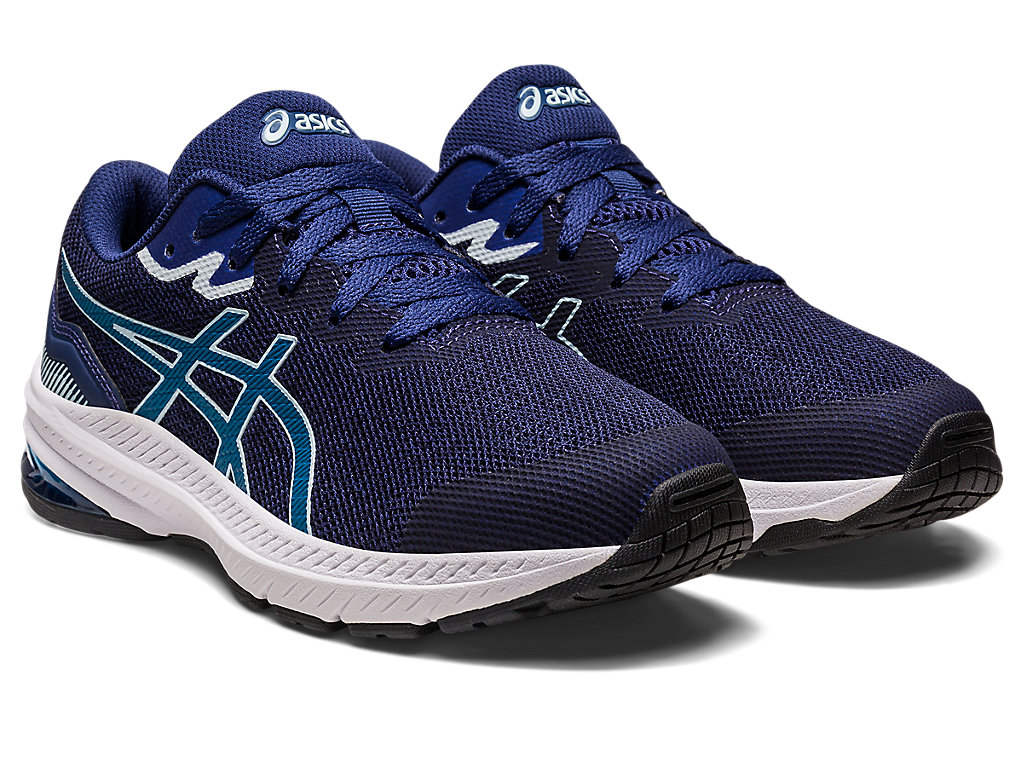 Kids' Asics Gt-1000 11 Grade School Running Shoes Indigo Blue / Blue | 9462-ALCIX