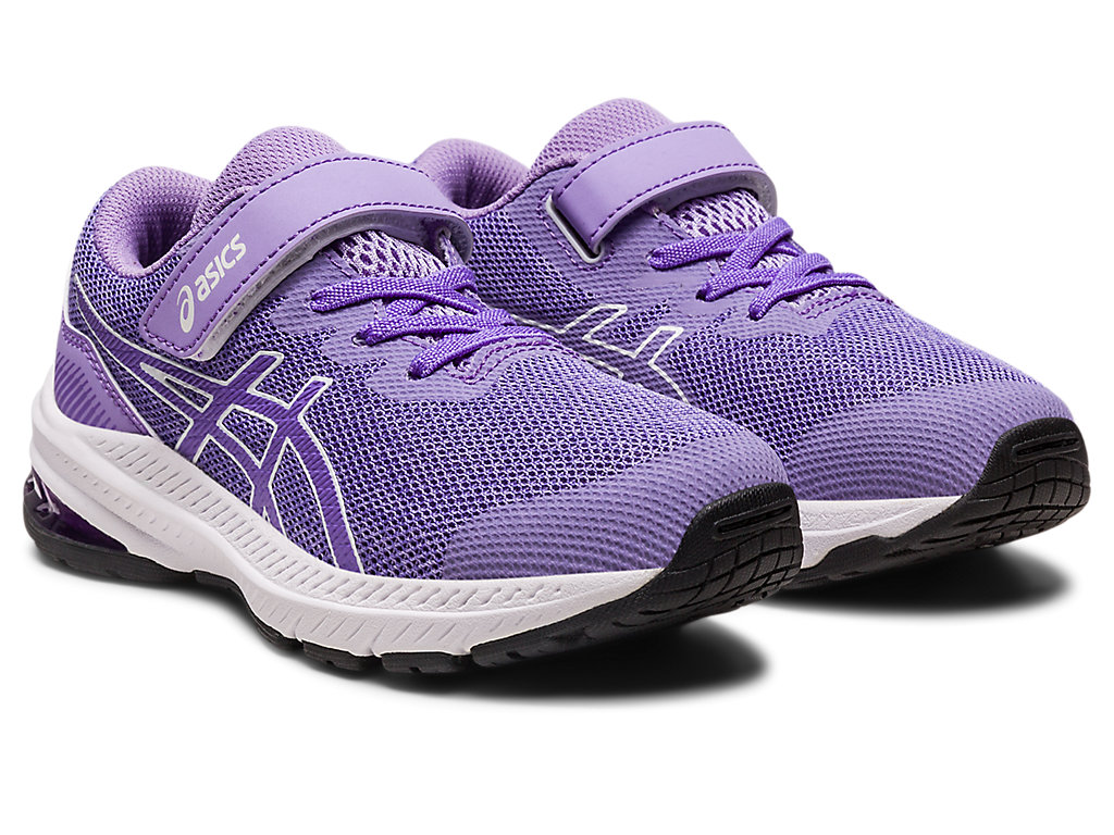 Kids' Asics Gt-1000 11 Pre-School Running Shoes Purple | 9206-QPEJN