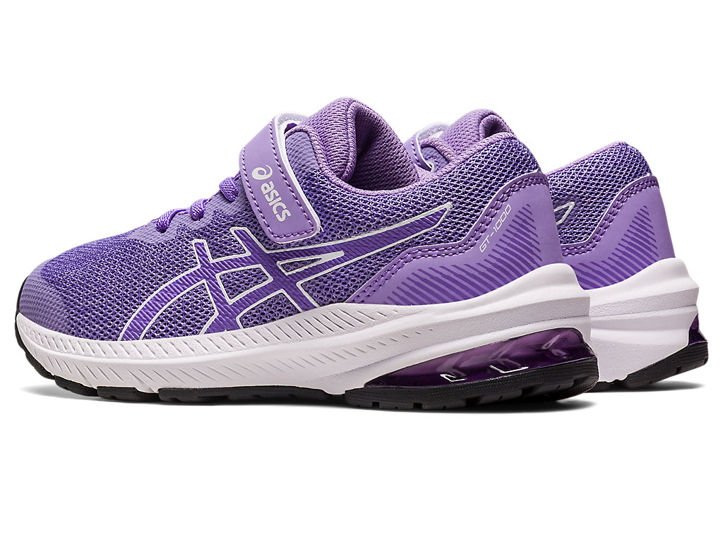 Kids' Asics Gt-1000 11 Pre-School Running Shoes Purple | 9206-QPEJN