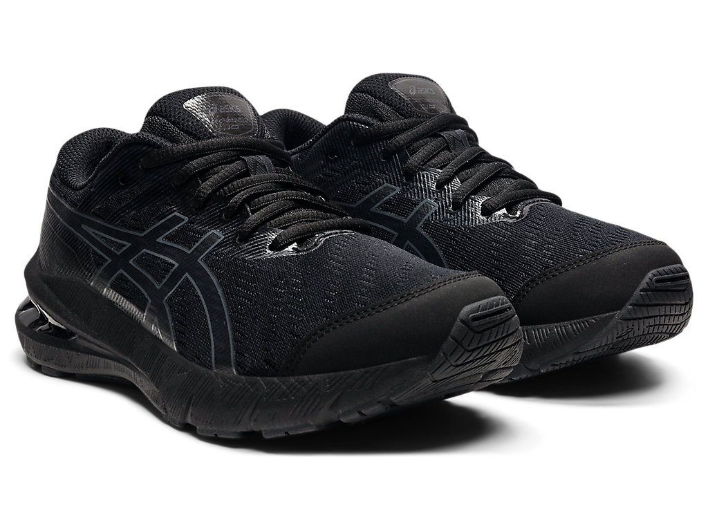 Kids' Asics Gt-2000 10 Grade School Running Shoes Black / Black | 3924-TUQZA