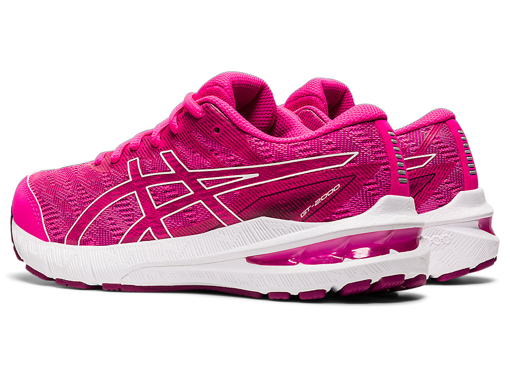 Kids' Asics Gt-2000 10 Grade School Running Shoes Pink / White | 8096-PKQLM