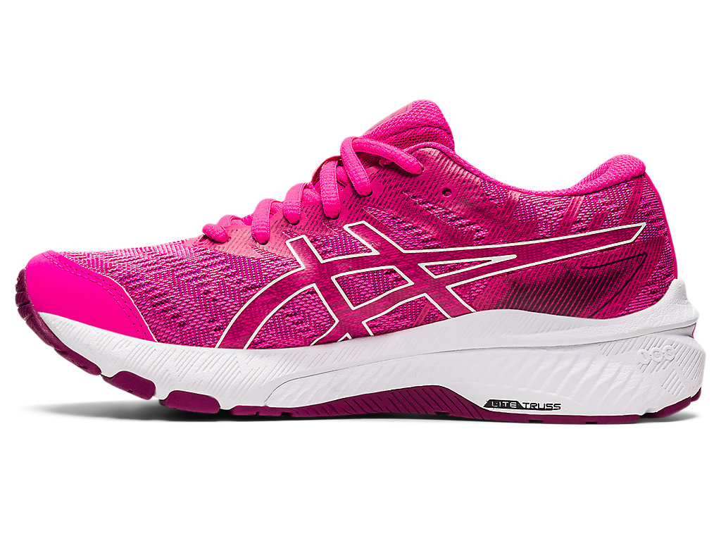 Kids' Asics Gt-2000 10 Grade School Running Shoes Pink / White | 8096-PKQLM