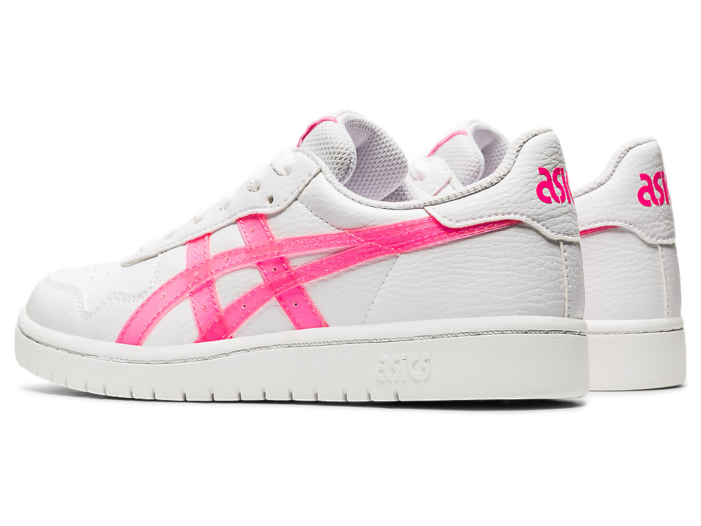 Kids' Asics Japan S Grade School Sneakers White / Pink | 0469-SNRZL