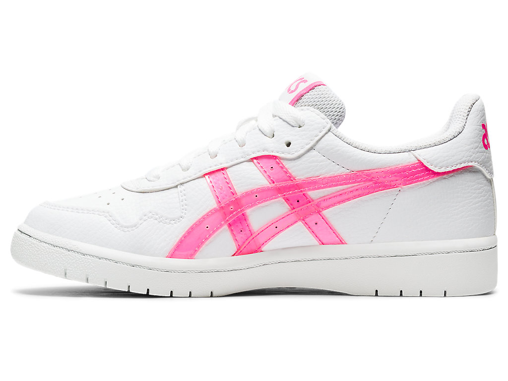 Kids' Asics Japan S Grade School Sneakers White / Pink | 0469-SNRZL