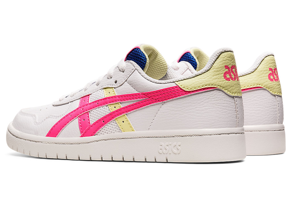 Kids' Asics Japan S Grade School Sneakers White / Pink | 4267-ELRPK