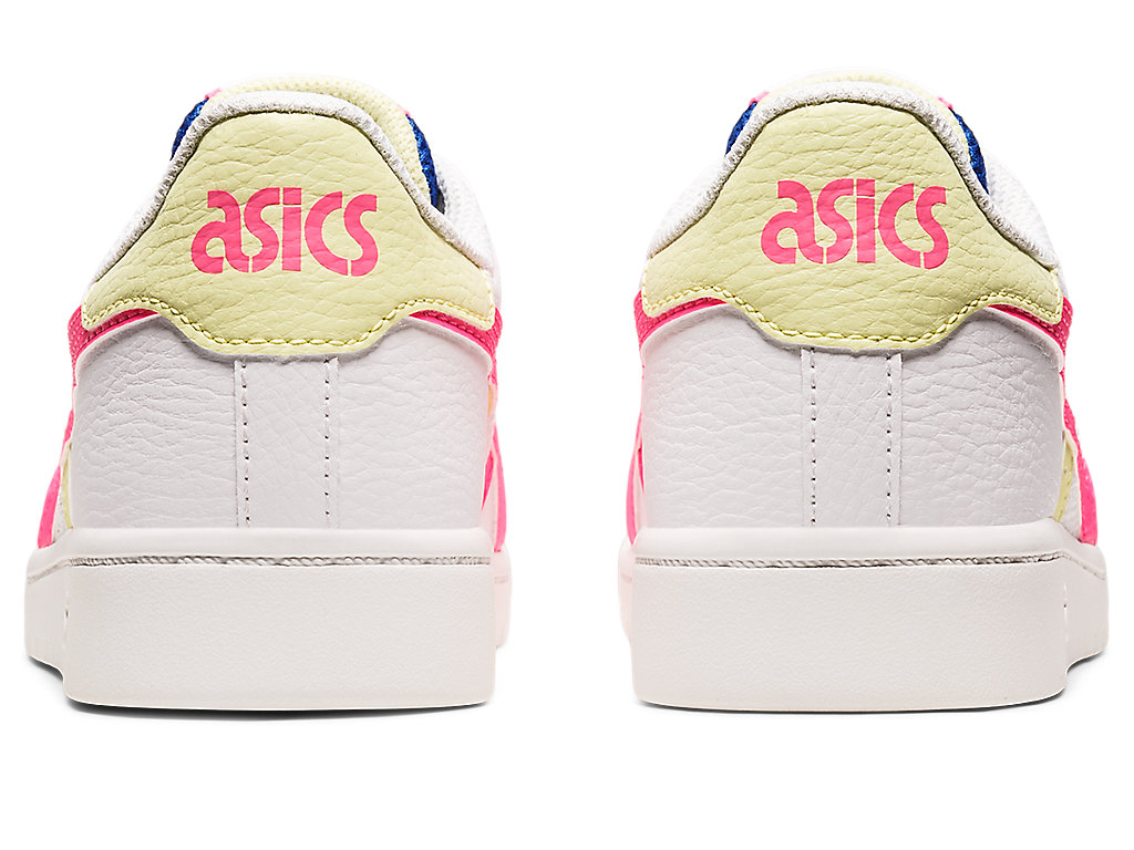 Kids' Asics Japan S Grade School Sneakers White / Pink | 4267-ELRPK