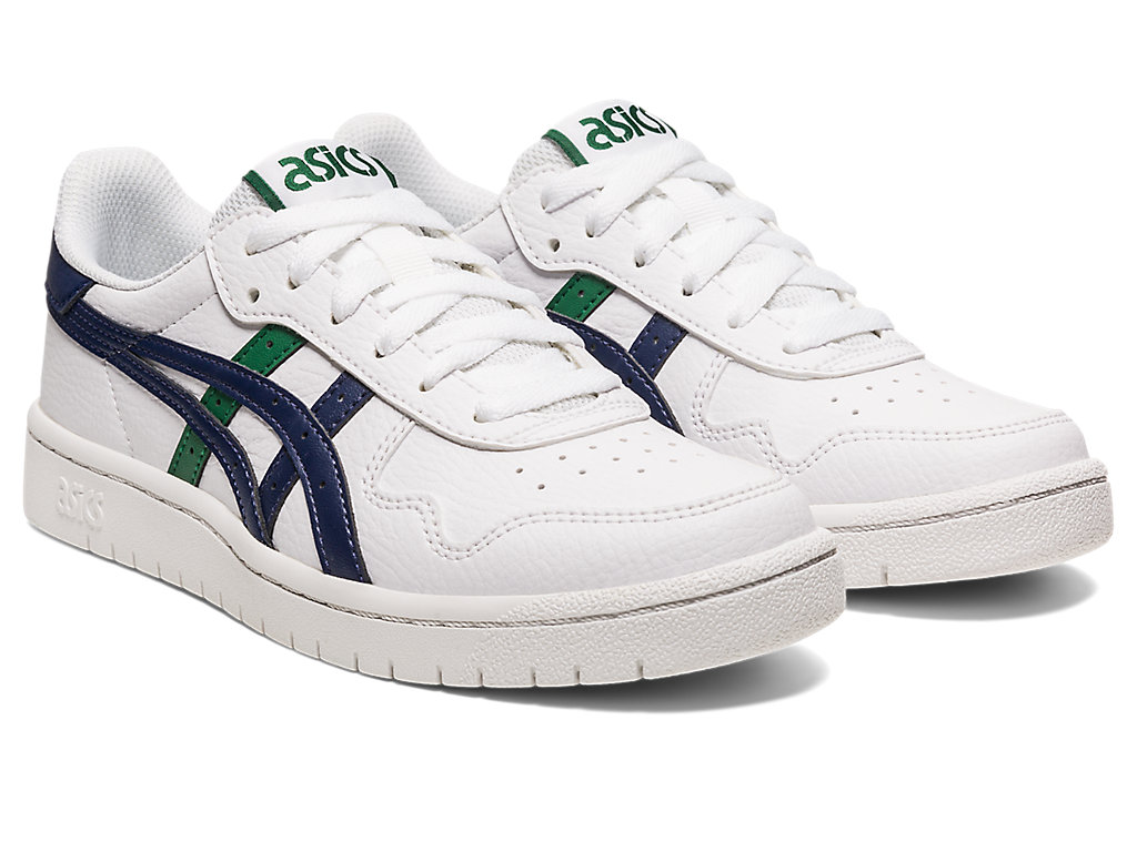 Kids' Asics Japan S Grade School Sneakers White / Navy | 4785-YHZEC