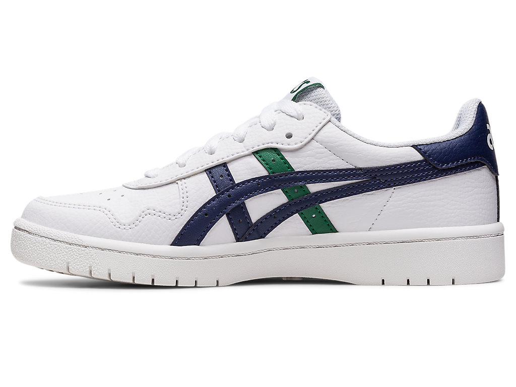 Kids' Asics Japan S Grade School Sneakers White / Navy | 4785-YHZEC