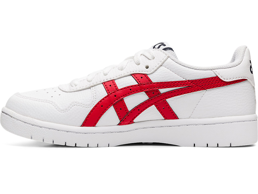 Kids' Asics Japan S Grade School Sneakers White / Red | 8592-ZMAXW