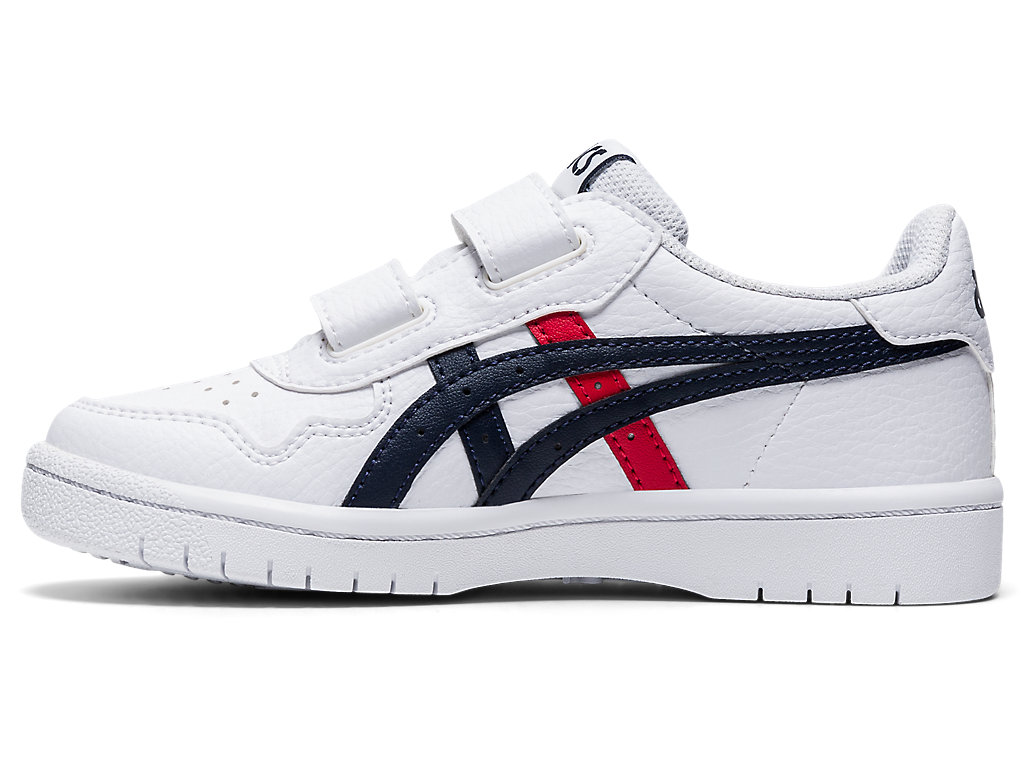 Kids' Asics Japan S Pre-School Sneakers White / Red | 1607-LPKOG