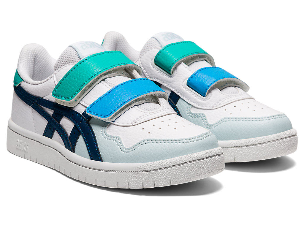 Kids' Asics Japan S Pre-School Sneakers White / Blue | 2985-SNPKE