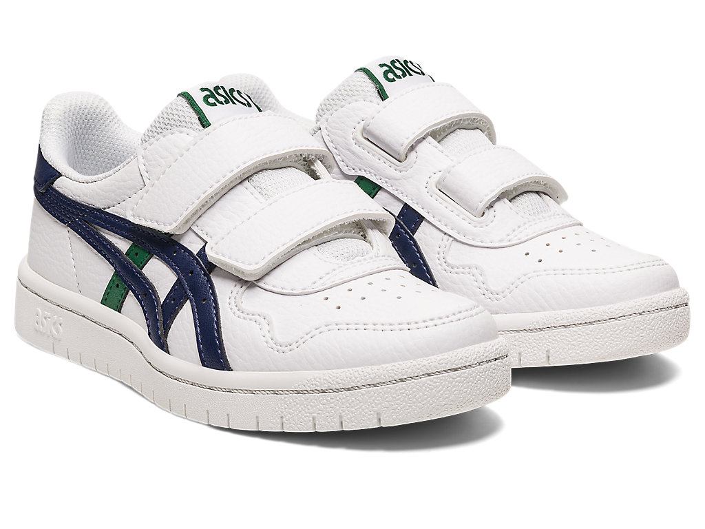 Kids' Asics Japan S Pre-School Sneakers White / Navy | 3789-MRJON