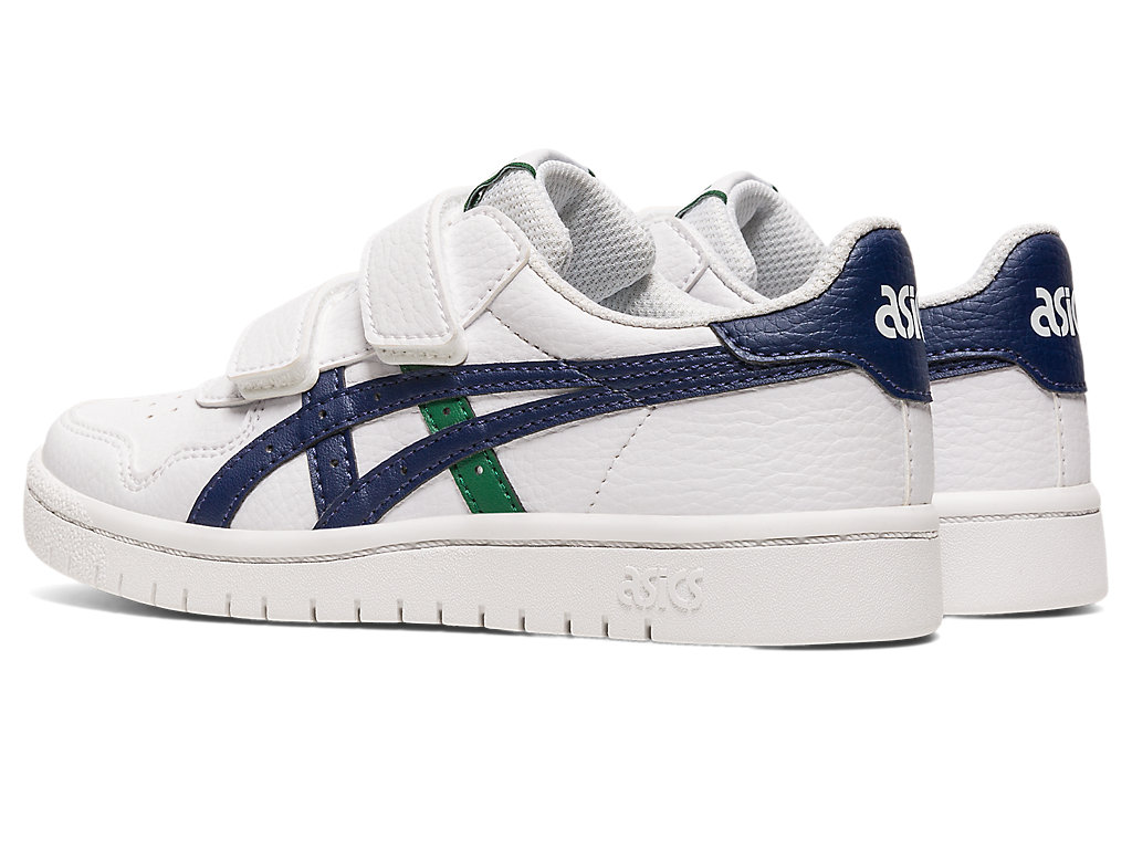 Kids' Asics Japan S Pre-School Sneakers White / Navy | 3789-MRJON