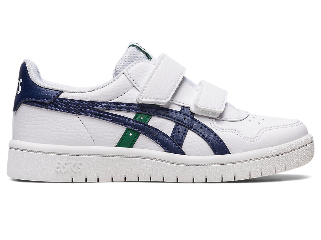 Kids\' Asics Japan S Pre-School Sneakers White / Navy | 3789-MRJON