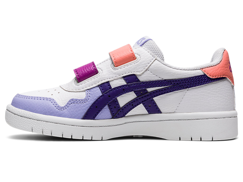 Kids' Asics Japan S Pre-School Sneakers White / Purple | 3802-BJQSC