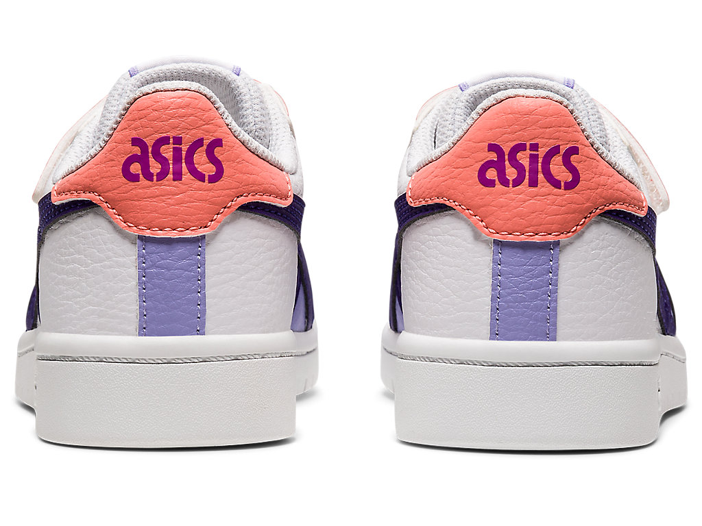 Kids' Asics Japan S Pre-School Sneakers White / Purple | 3802-BJQSC