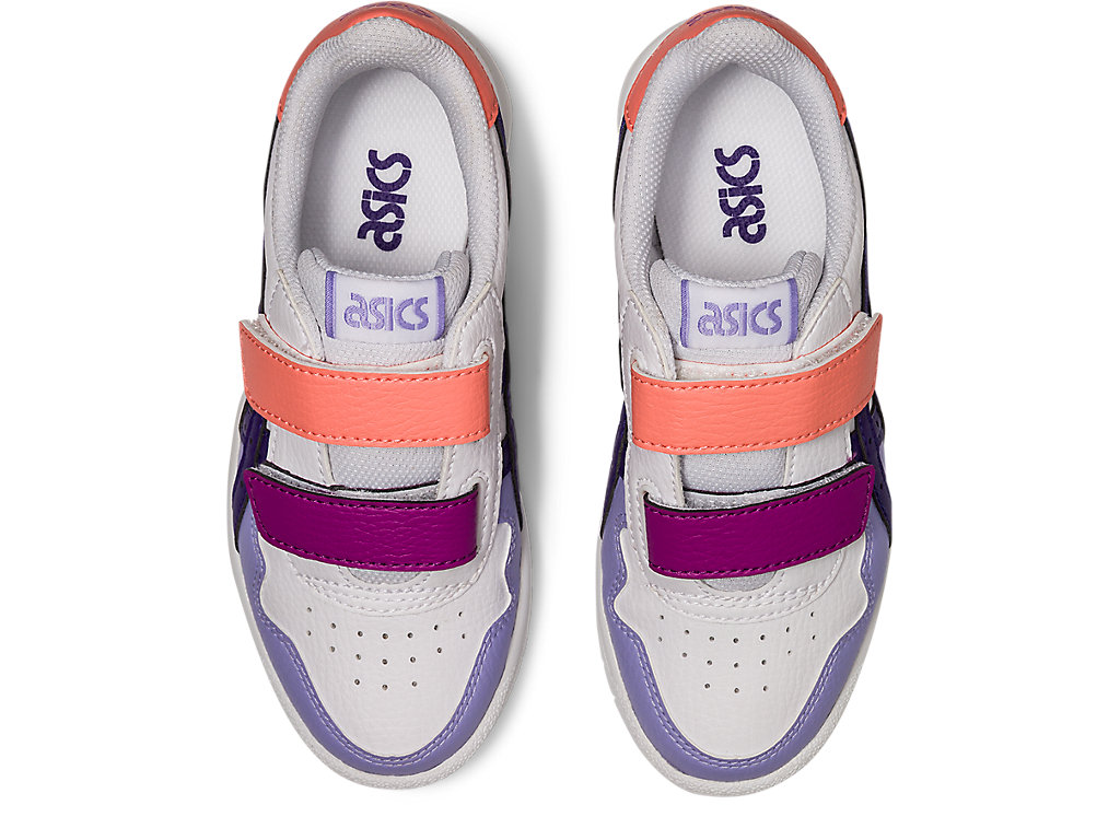 Kids' Asics Japan S Pre-School Sneakers White / Purple | 3802-BJQSC