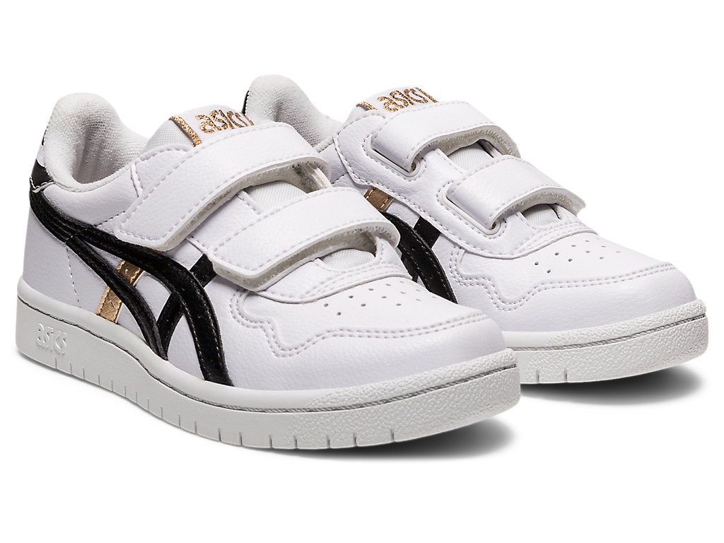 Kids' Asics Japan S Pre-School Sneakers White / Black | 3872-QRGFM