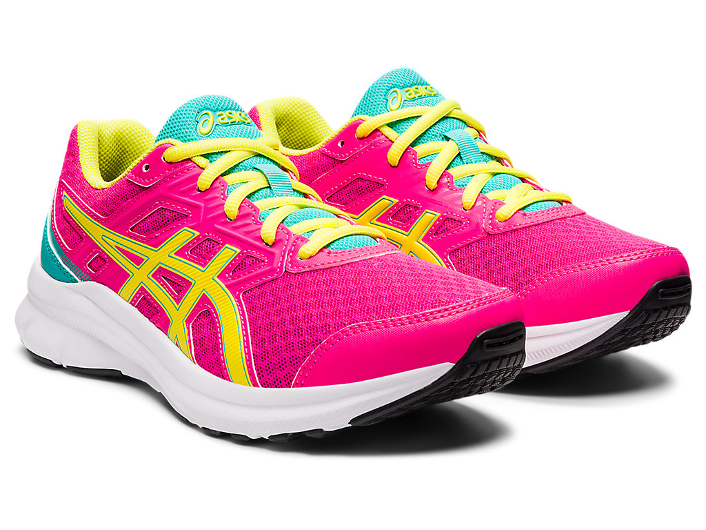 Kids' Asics Jolt 3 Grade School Running Shoes Pink | 3167-VTYWN