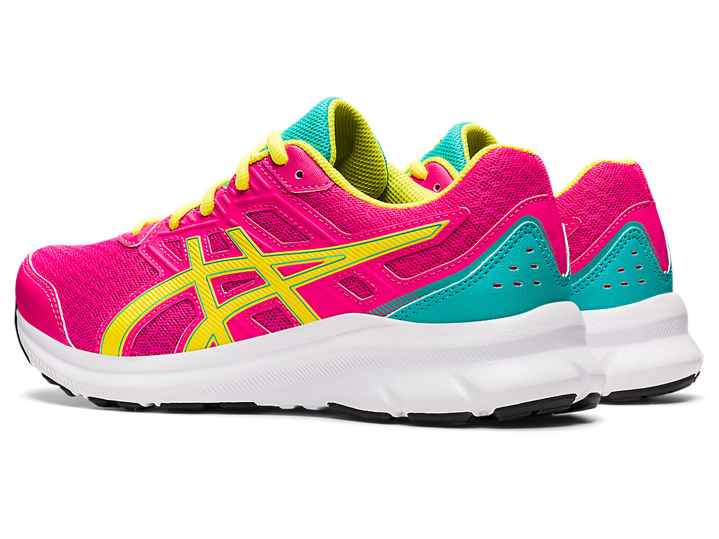 Kids' Asics Jolt 3 Grade School Running Shoes Pink | 3167-VTYWN