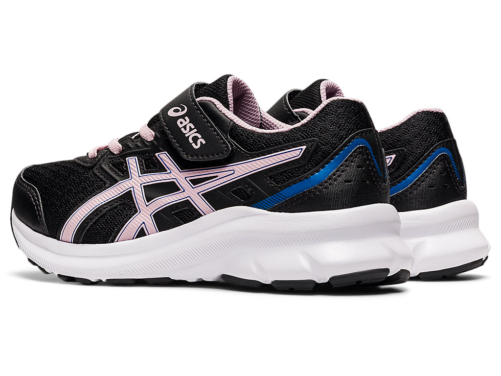 Kids' Asics Jolt 3 Pre-School Running Shoes Black / Rose | 6075-JHFPS