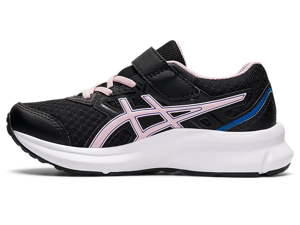 Kids' Asics Jolt 3 Pre-School Running Shoes Black / Rose | 6075-JHFPS