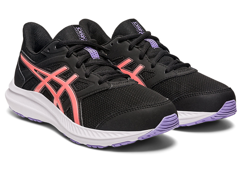 Kids' Asics Jolt 4 Grade School Running Shoes Black | 5271-XEFBV