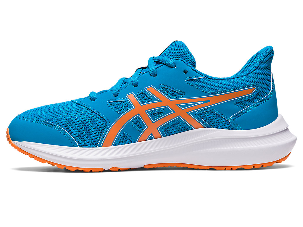 Kids' Asics Jolt 4 Grade School Running Shoes Blue / Orange Coral | 8271-ARXZE