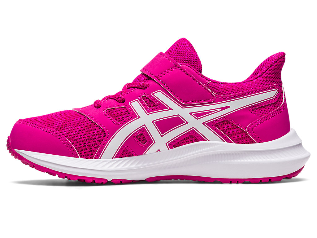 Kids' Asics Jolt 4 Pre-School Running Shoes Pink / White | 4690-ZGWLE