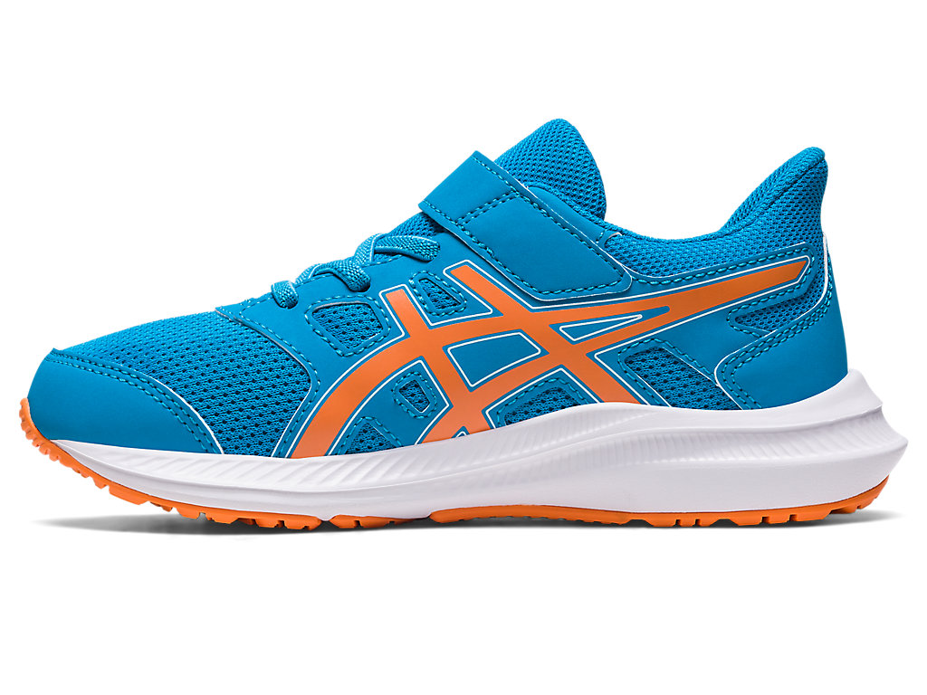 Kids' Asics Jolt 4 Pre-School Running Shoes Blue / Orange Coral | 5074-MBQVO