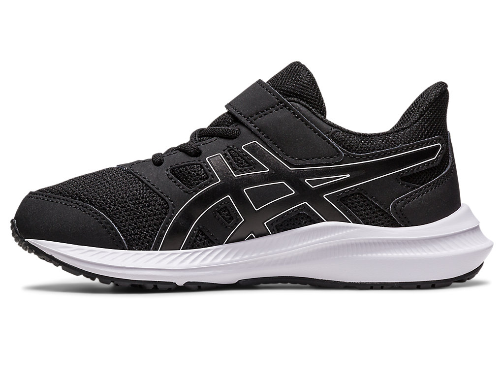 Kids' Asics Jolt 4 Pre-School Running Shoes Black / White | 9430-AFYJX