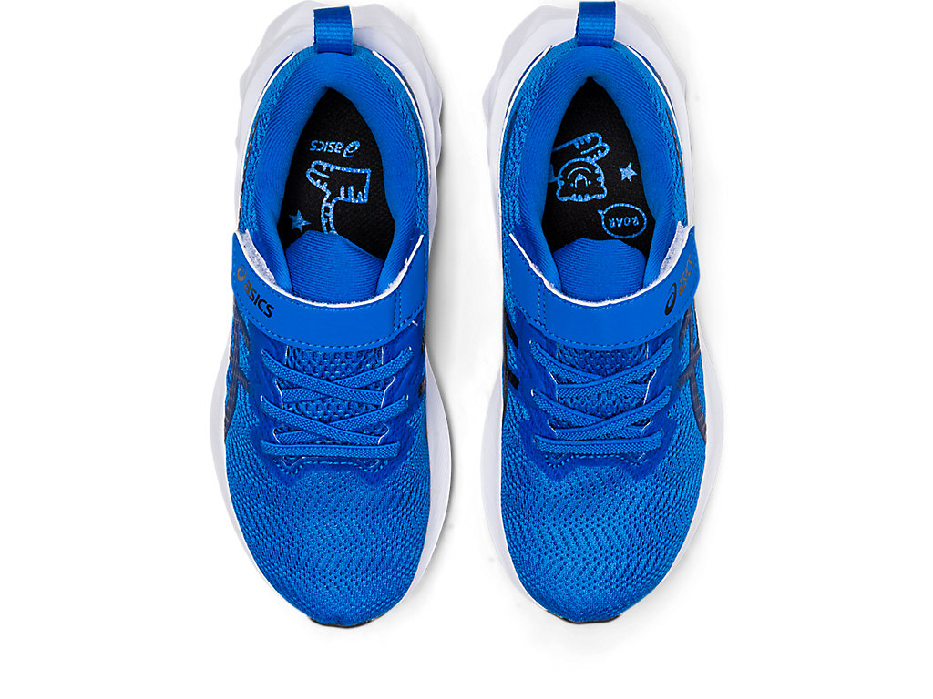 Kids' Asics Novablast 2 Pre-School Running Shoes Blue / Deep | 4869-DQAIZ