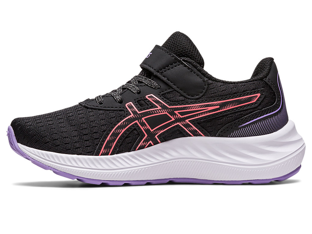 Kids' Asics Pre Excite 9 Pre-School Running Shoes Black | 1235-VGUJQ