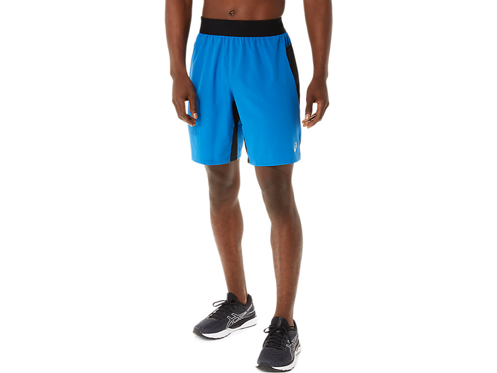 Men\'s Asics 9in Mixer Shorts Black | 3790-OLRHJ