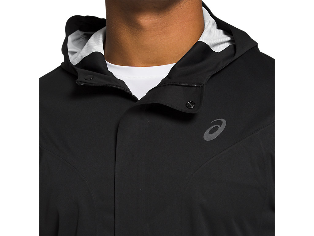 Men's Asics Accelerate Jackets Black | 8130-PEZLQ